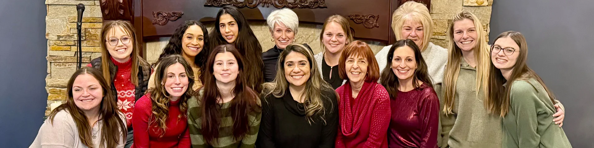 The Chesterland Family Dental Care team in the office